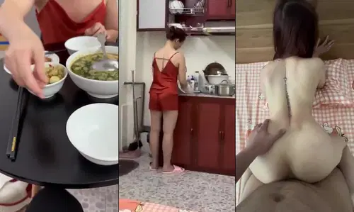 Vlog của anh grab được em gái mời qua ăn trưa rồi ăn luôn em