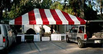 20' x 30' Frame Supported Canopy